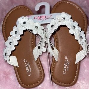 Capelli New York Girls Flower Thong